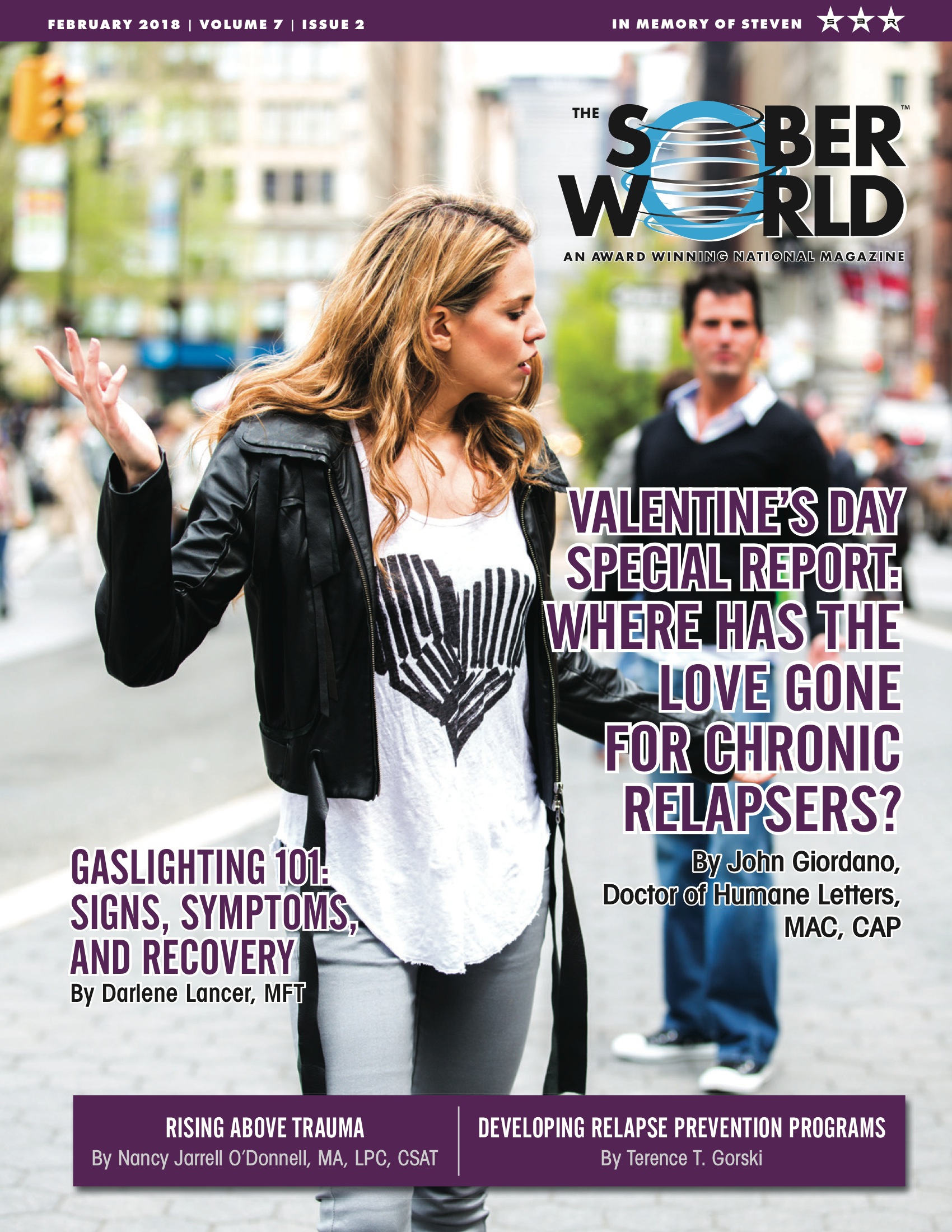 Feb18 Issue SoberWorld Cover